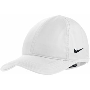 Nike Team Featherlight Solid Cap (One Size, White)