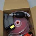 22-Piece No-Spill Coolant Filling Funnel Kit and Siphon Hose Pump, Radiator Coolant Filling Spill-Proof Funnel Kit with Adapters, Extensions, PVC Hose, Engine Oil Funnels, Towel for Universal Vehicle