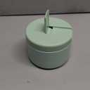 12oz Insulated Vacuum Food Jar with Buckle Lid Wide Mouth Soup Thermo for Hot Food Kids Leakproof Stainless Steel Lunch Container (Mint, 12OZ)