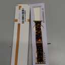 Light House Apple Watch Bands-Fashion Lightweight Resin iWatch Bands for Women Men 38mm/40mm/41mm/42mm(Series 11 10), 49mm/46mm/45mm/44mm/42mm(S 3 2 1), Compatible with Apple Watch Series 11 SE 10 9 8 7 6 5 4 3 Ultra, Art Tortoise Shell