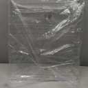 FEMELI 20 * 24 Inch Nail Polish Wall Racks 1 Pack, Hold Up to 120 Bottles,Clear Acrylic Nail Polish Shelf Organizer Wall Mounted 6 Rows (1)