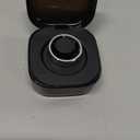 Smart Health Ring 2.0 for Women Men, Slim Scratch & Fingerprint Resistant Design, Efficient Chip Fitness Tracker, Monitors Heart, Blood Oxygen & Pressure, Sleep, Steps, Waterproof, iOS & Android, SV 8