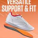 SOF SOLE ATHLETE Performance Men's Insoles - PU Foam & Gel Inserts - Heel-to-Toe Cushioning, Support, & Moisture Control, - Lightweight Comfort & Stability - Ideal for Runners, Walkers, Athletes