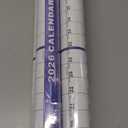 3pcs 24" x 36" 2026 Wall Calendar Dry Erase - Large Starry Sky Calendar Wet & Dry Erasable Laminated 12 Month Annual Yearly Planner, Reversible, Horizontal/Vertical (2026 Wall Calendar)