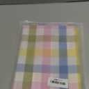 LOSIVISHE Easter Waterproof Polyester Tablecloth, Pastel Checkered Fabric Table Cover for Spring Party, Kitchen Dining Decor, Easy Care Cloth Tablecloth for Indoor Outdoor Use, W60 x L84 in