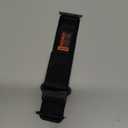 Nereides Compatible with Apple Watch Series 11 Band Series 10/9/8/7/6/5/4/SE/SE2/SE3/Ultra 3/2/1, Nylon Sports Strap with Woven Design for 49mm/46mm/45mm/44mm (L, Black)