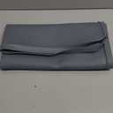 2727inch Washer Drain Pan Silicone Mat, With Raised Edge Washing Machine Silicone Mat, Multi-function Non Slip, Soft Foldable Portable Waterproof Padgrey