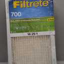 Filtrete 14x25x1 AC Furnace Air Filter, MPR 700, MERV 8, Tough on Pollen, Easy on Airflow, 3-Month Pleated 1-Inch Electrostatic Air Cleaning Filter, 2-Pack (Actual Size 13.81 x 24.81 x 0.81 in)