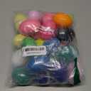 Plastic Bright Easter Egg Assortment 50 Pcs Perfect for Easter Egg Hunt/Surprise Egg/Easter Hunt