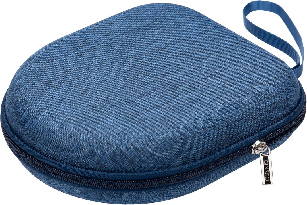 Ginsco Universal Headphone Case Compatible with JBL Tune 510BT 720BT, Sony WH-CH 720N/WH-CH520, with Bose/JBL/Soundcore Life Q20i Q30/BERIBES/TOZO/KVIDIO etc Wireless Headphones (Blue)