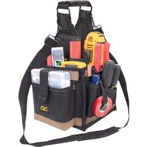 Custom Leathercraft 1526 25 Pocket Electrical and Maintenance Tool Carrier