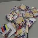 24 Pcs Halloween Wooden Painting Crafts Kit Thank You for Coming Gifts for Kid Pumpkin Skull Bat Ghost Blank Unfinished Wooden DIY Crafts Paint Halloween Party