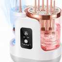 Electric Makeup Brush Cleaner Machine with Automatic Cleaning and Drying Functions Portable Makeup Brush Cleaner for All Size of Makeup Brushes Gifts for Makeup Lovers