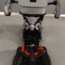 Remote Control Car Cyber-Inspired Transformer Toys Cars 2.4Ghz One-Button Deformation 360 Rotation Drift Rc Car Robot Rc Truck Toys for 4 5 6 7 8+ Years Old Boy Toys (Silver)