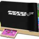 Puzzle Ready Large 2000-Piece Puzzle Board - 41" x 32" Puzzle Table with 5 Colorful Drawers, Cover Mat, Felt Workspace & Carrying Handle  Ideal Game Table for Adults & Children