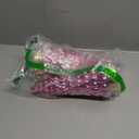 Pink Glass Christmas Tree 2pcs, Tabletop Mercury Christmas Tree with Light, Battery Operated Small Xmas Tree for Fireplace Centerpiece Decorations 10"