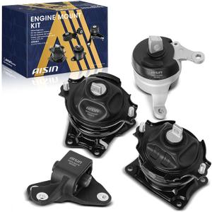 AISIN AFTERMARKET EMTH-20636 4Pcs Engine Motor & Transmission Mount Set
Compatible with Honda Pilot 2016-2022, Ridgeline 2021-2022, Passport 2019-2022, Acura MDX 2017-2020 - V6 3.5L