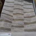 Loloi Amber Lewis Cali Collection CIL-04 Ivory/Tobacco 2'-3" x 3'-11", .25" Pile Height, Accent Rug