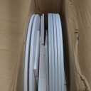 SpaceAid Rotating Shoe Rack 5 Tier Organizer, High Bottom Design Shoe Tower Spinning Storage Lazy Susan, Revolving Rack 360, Closet Handbag Display Rotate Organizers (White)