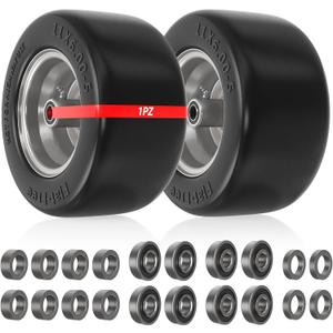 1PZ 11x6.00-5 Flat Free Tires Zero Turn Solid Mower Front Tires 11x6-5