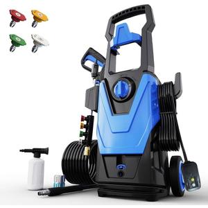 5000PSI PowerWasheCannon for Car, Lane, Patio Cleaning