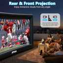 Inflatable Movie Screen Outdoor Projector Screen for Outside 20ft, Blow Up Screens Front and Rear Projection with Air Blower, Best for Movie Nights Backyard Home Theater Pool Party
