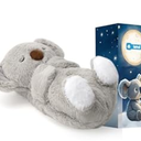 Breathing Stuffed Animal,Soothing Stuffed Animal for Anxiety Relief with Realistic Breathing Motion, Calming Music, Gentle Lights,Machine Washable,Ideal for Baby Adult and Relaxation (Koala)