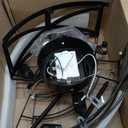 Rustic Farmhouse Ceiling Fan with Light, 18.9" Caged Fandelier with Forest & Deer Design, 6-Speed Reversible Quiet Motor, Remote Control, Vintage Chandelier Ceiling Fan for Bedroom Living Room Kitchen