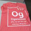 Oganesson Element (pink) T-Shirt Size M