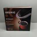 Keurig K-Classic Single Serve K-Cup Pod Coffee Maker, with 3 Brew Sizes, 48oz Removable Reservoir, Black