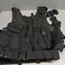 vAv YAKEDA Tactical Vest Outdoor Ultra-Light Breathable Training Airsoft Vest Adjustable for Adults