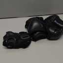 BOSONER Kids/Youth Knee Pad Elbow Pads Guards Protective Gear Set for Roller Skates Cycling BMX Bike Skateboard Inline Skatings Scooter Riding Sports (Small (3-8 years), Black)