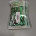 Football Party Decorations 10 Pack 98 FT Green Brown Foil Fringe Garland Metallic Tinsel Streamer for Superbowl Birthday Decorations Football Party Supply