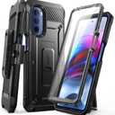 SUPCASE for Moto G Stylus 5G 2022 Case with Stand & Belt-Clip (Unicorn Beetle Pro), [Built-in Screen Protector] [Military-Grade Protection] Heavy Duty Rugged Phone Case for Moto G Stylus, Black