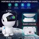 Astronaut Galaxy Projector with Nebula, Star Projector Ceiling LED Lamp with 8 Modes Astronaut Starry Night Light with Remote Kids Projector Gift for Boys Adults for Bedroom, Birthdays