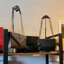 Royxen 3 Pack Purse Holder, Purse Display Stand with Adjustable Height, Bag Stands for Display, Stainless Steel Purse Rack for Bags Organizer (Black)