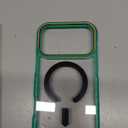 Ghostek Covert iPhone 17 Pro Max Clear Case - Compatible with MagSafe Accessories, Shockproof Silicone, Minimalist Phone Cover (6.9 Inch, Teal) (Teal [Limited Edition])