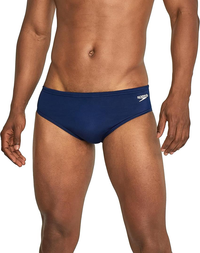Speedo Men's Standard Swimsuit Brief Eco Prolt Solid Adult (30)