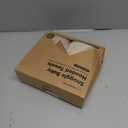 KeaBabies 2-Pack Hooded Baby Towels for Newborn - 30x30 Soft & Absorbent Viscose from Bamboo Baby Bath Towels with Hood for Infant, Toddler,Kids,Boys Girls,Newborn Bath Essentials (Almond, Petite)