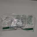 3/8" x 3" Zinc Plated Large Diameter Concrete Screw Actual Thickness 1/2"(12mm) for Anchoring to Masonry, Brick or Block (10 pcs) (White)