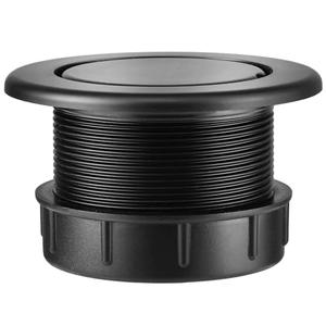 Prudiut Patio Table Umbrella Hole Ring Plug Cap Set, Outdoor Parasol Table Hole Cover Insert Thicker Patio Table Hole Plug Ring for Outdoor, Patio, Yard, Garden, Camping, Pool(Black)