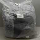 Bedfolks Calming Donut Dog Bed, 30 Inches Round Fluffy Dog Beds for Medium Dogs, Anti-Anxiety Plush Dog Bed, Machine Washable Pet Bed (Dark Grey, Medium)