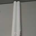 Qianglive White Contact Paper Solid White Peel and Stick Wallpaper 17.3"x120" Matte Self Adhesive Waterproof Vinyl Roll for Bathroom Kitchen Backsplash Cabinets Shelf Liners Drawers PACK of 2