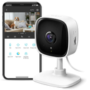 TPLink Tapo 1080P Indoor Security Camera for Baby Monitor, Dog Camera w/Motion Detection, 2Way Audio Siren, Night Vision, Cloud & SD Card Storage, Works w/Alexa & Google Home (Tapo C100)