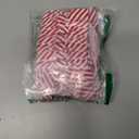 Meseey 30 Pcs 3 Inches Mini Twist Tie Red Striped Printed Grosgrain Ribbon Bow Smal Bows for Applique Embellishment Crafts Sewing Scrapbook Baby Shower Wedding Christmas Girls Dress Hair