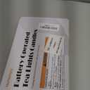 Homemory Cool White Flameless LED Tea Lights Candles, 200+Hour Battery Operated Fake Electric Votive Tea Lights for Christmas, DIY Mood Lighting, Party, Holiday, Funeral, Home Decor, 24-Pack