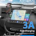 Coiled USB-C and Lightning Cable 3-in-1, 3FT iPhone 15 16 Car Charger Cord, 60W Fast Charging Cable for iPhone 16, Micro USB Universal Cable for Galaxy/iphpone Supports Apple CarPlay & Android Auto