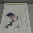 VOCHIC 2 Pack Sip and Paint Kit Pre Drawn Canvas for Painting for Adults Couples Date Night Games Outline Canvas Party Art Set Paints Brushes Pallets Valentine (12x16 Inches, Beach and Heart)