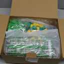 Pickmesh 180 Pcs St. Patrick's Day Party Favors Lucky Shamrock Stationery Set Pencils Erasers Stampers Sharpeners Cups for St Patricks Day Accessories Exchange Gifts Classroom Prizes Party Supplies