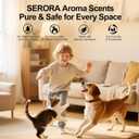 SERORA Aroma Oil  160ML Soft Floral & Vanilla Scent Refill for Cold Air Diffuser, Raspberry & Ylang-Ylang Notes, Gentle Essential Oil for Daily Relaxation & Calm Home Fragrance (5.4 Fl Oz (Pack of 1))